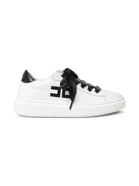 Sneakersy dziecięce Elisabetta Franchi białe
