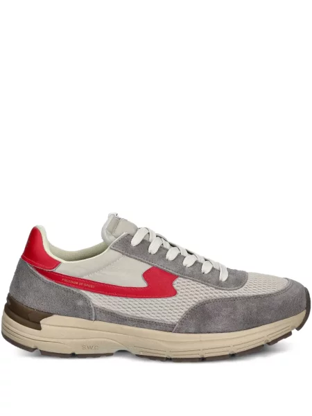 Sneakerși Stepney Workers Club din piele de căprioară gri