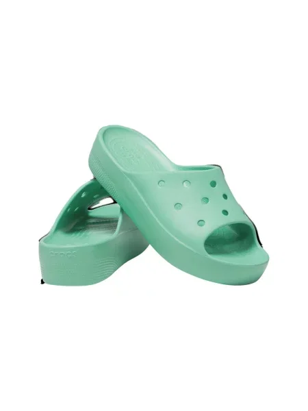 Klasické šľapky Crocs zelená