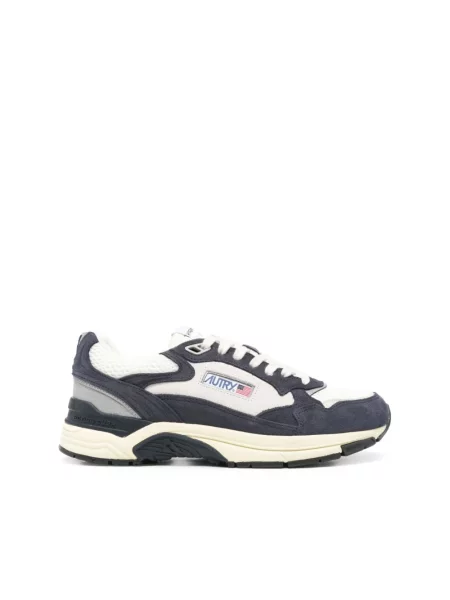 Sneakersy Autry zamszowe niebieskie