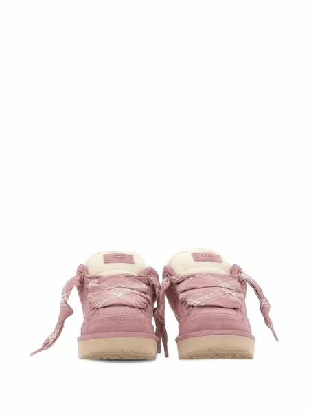 Szarvasbőr sneaker Ugg rózsaszín