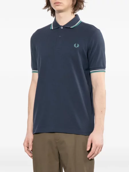 Polo Fred Perry με κέντημα μπλε
