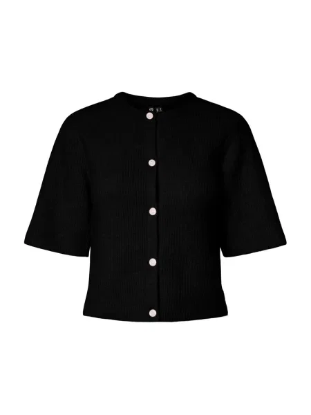 PIECES Geacă tricotată PCSilly' negru