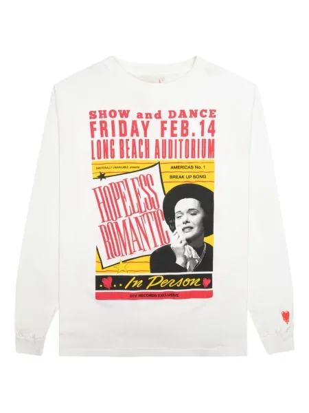 Tričko Emotionally Unavailable s potiskem bílé