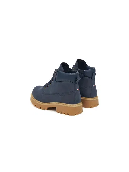 Žygio batai Tommy Hilfiger D Tamsiai mėlyna