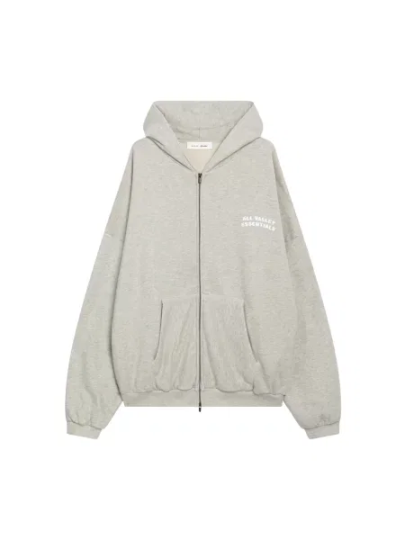 Bluza z kapturem Fear Of God z kapturem szara