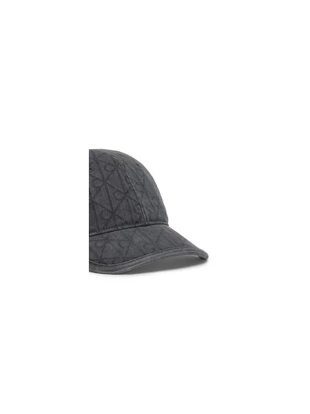 Calvin Klein Šilterica Denim Emblem Burnout Siva crna
