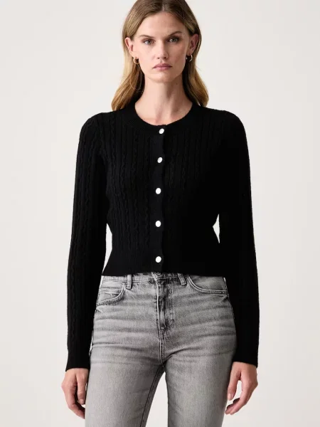 Fracomina cardigan pentru femei negru