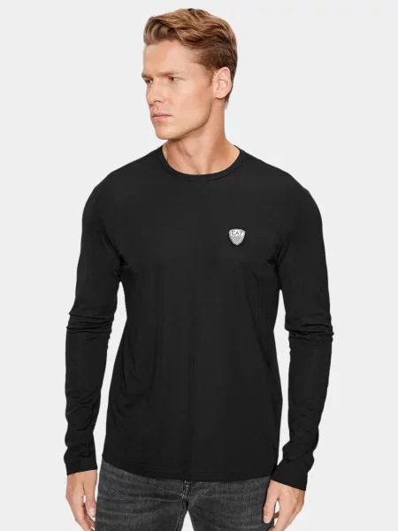 Лонгслів Ea7 чорний