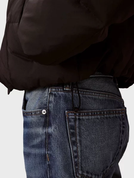 Коротка джинсова куртка Calvin Klein Jeans чорна