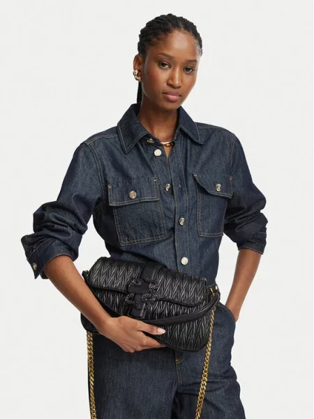 Just Cavalli Táska Iconic Snakes fekete