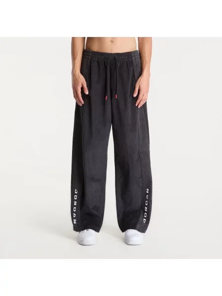 Pantaloni de trening Jordan Flight Corduroy Pants Black/ Dk Smoke Grey/ Black/ White XXL alb