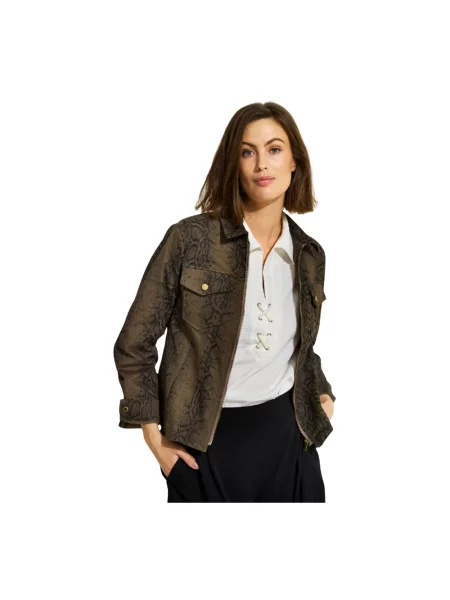 Marynarka In Front brązowa