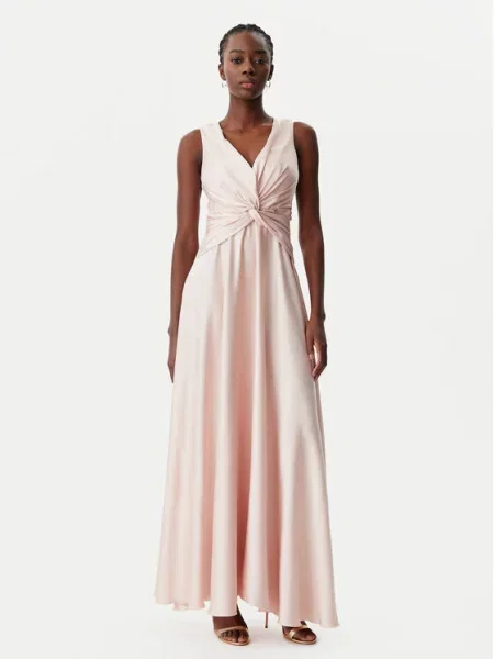 Rinascimento Sukienka wieczorowa różowy