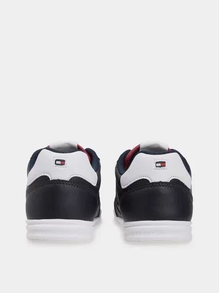Кожаные повседневные кроссовки Tommy Hilfiger синие