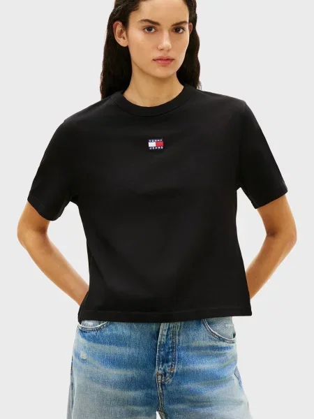Футболка Tommy Jeans чорна