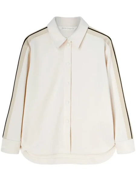 Haftowana koszula Palm Angels biała