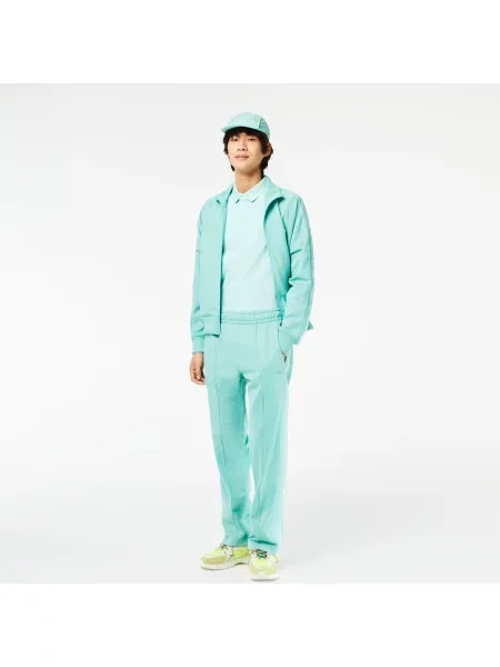 Lacoste Koszulka Polo Smart Paris Z Elastycznej Bawełny zielona