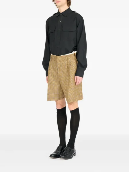 Pantaloni scurți Maison Margiela în carouri cu imagine
