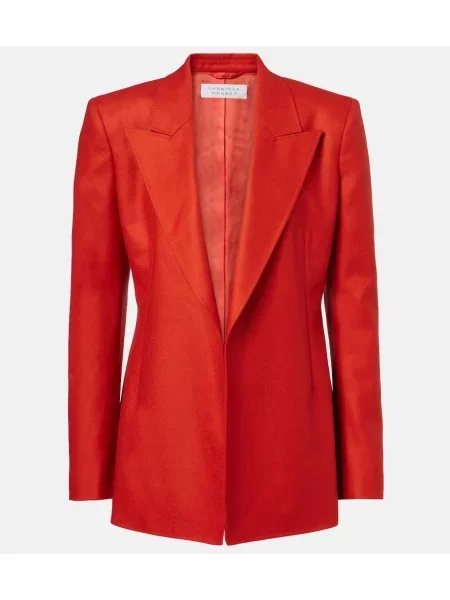 Geacă Gabriela Hearst de lână portocaliu