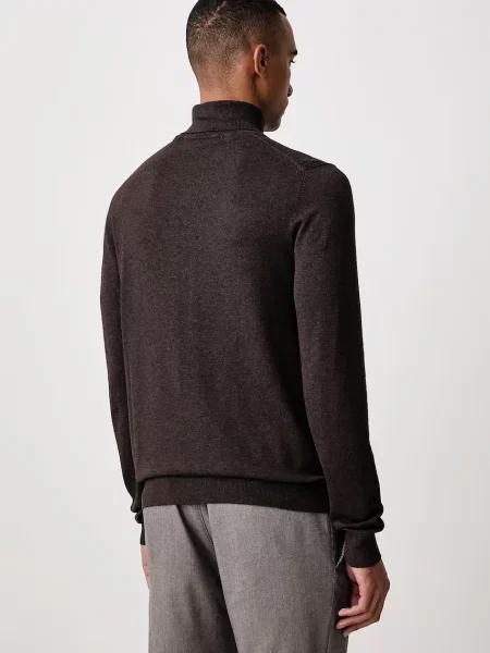 Sweter Lindbergh brązowy