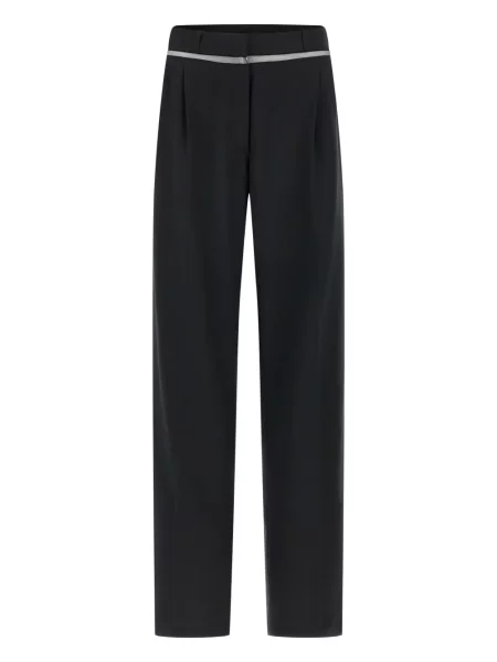 Pantaloni Nensi Dojaka plisate negru