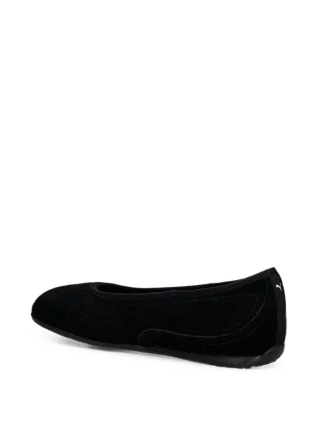 Balerini Puma cu broderie negru