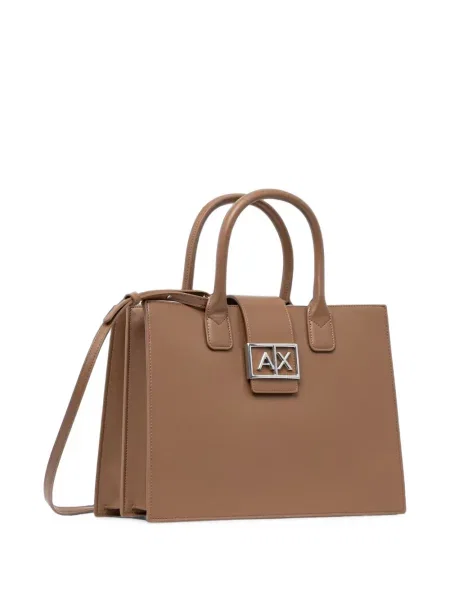 Geantă Armani Exchange cu autograf