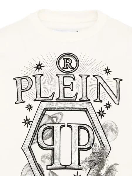 Koszulka dziecięca Philipp Plein biała