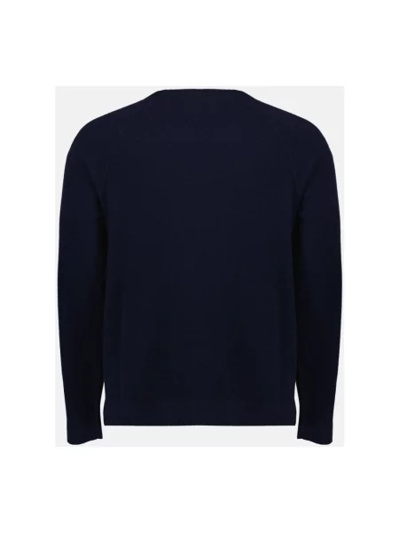 Sweter Officine Generale z kaszmiru niebieski