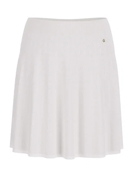 GUESS Fustă HANNA alb bej