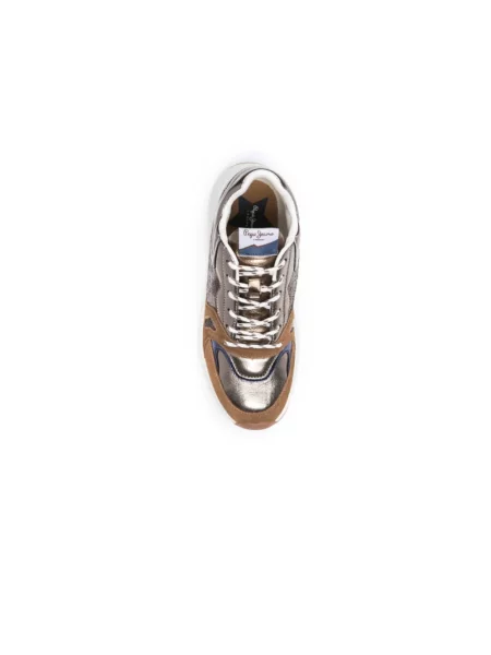 Sneakersy Pepe Jeans z cekinami
