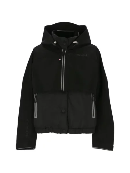 Jakna Moncler Grenoble s kapuljačom crna
