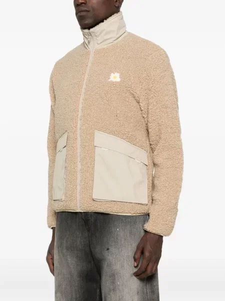 Geacă Autry cu broderie din fleece