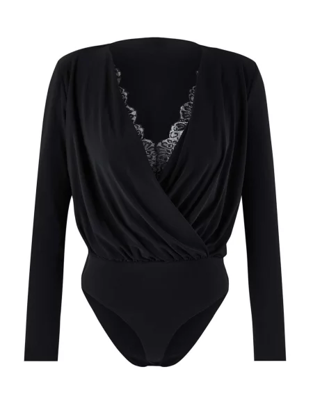 Trendyol Tricou body negru
