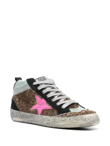Sneakerși Golden Goose Mid Star auriu