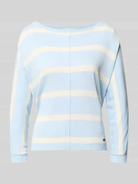 Sweter z dzianiny o pudełkowym kroju z mieszanki model ALBERTA' Pepe Jeans