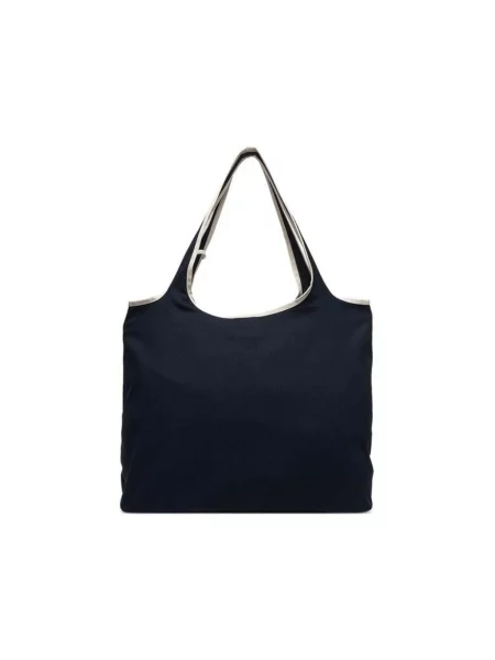 TOMMY HILFIGER Shopper táska tengerészkék / fehér kék