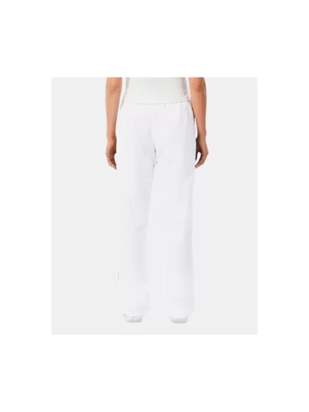 Pantaloni Lacoste alb
