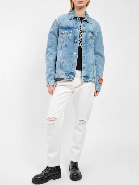 Just Before Джинсова куртка блакитний