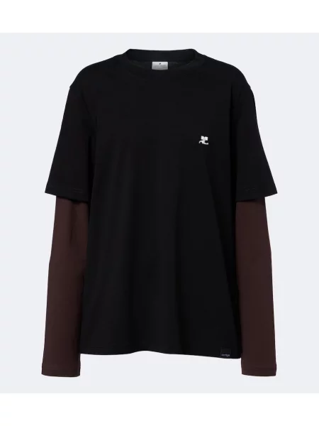 Tricou Courreges negru