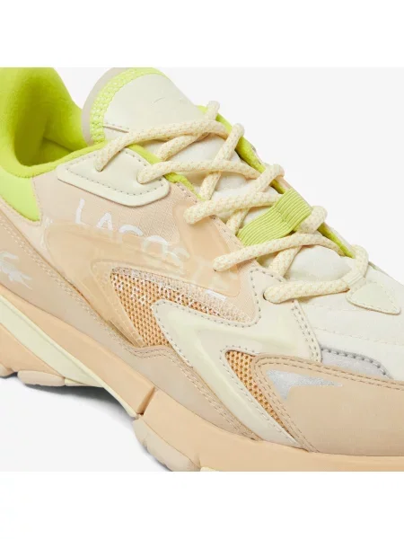 Кроссовки Lacoste бежевые