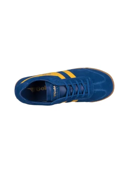 Pantofi Gola din piele de căprioară albastru