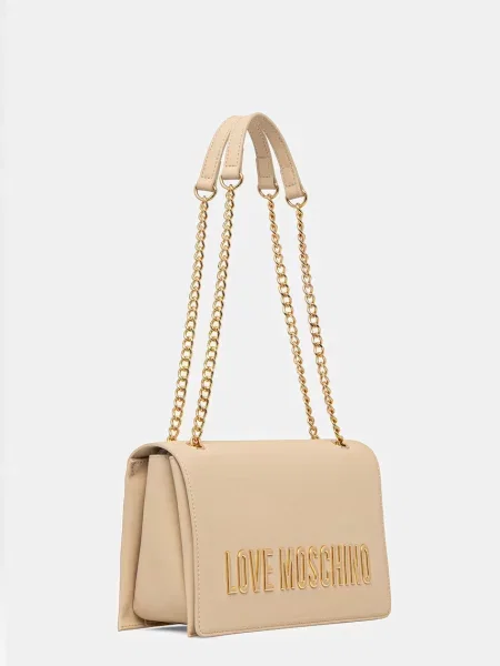 Love Moschino torebka beżowa