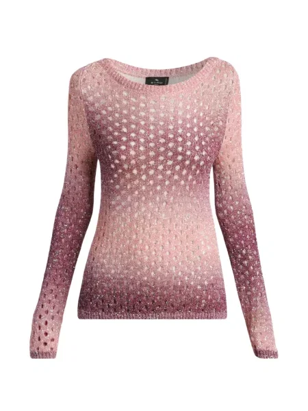 Pulover Etro cu gradient roz