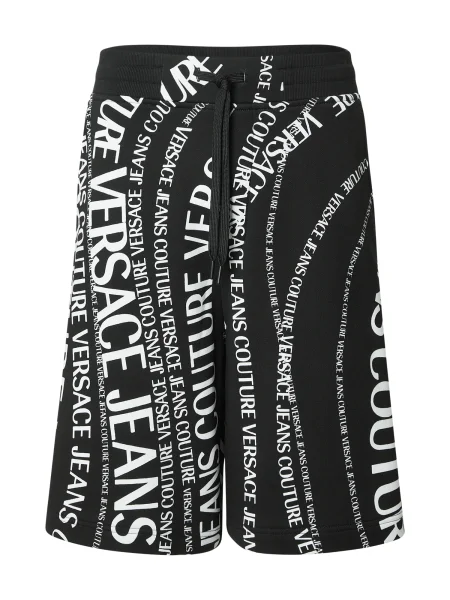 Versace Jeans Couture Pantaloni / alb negru
