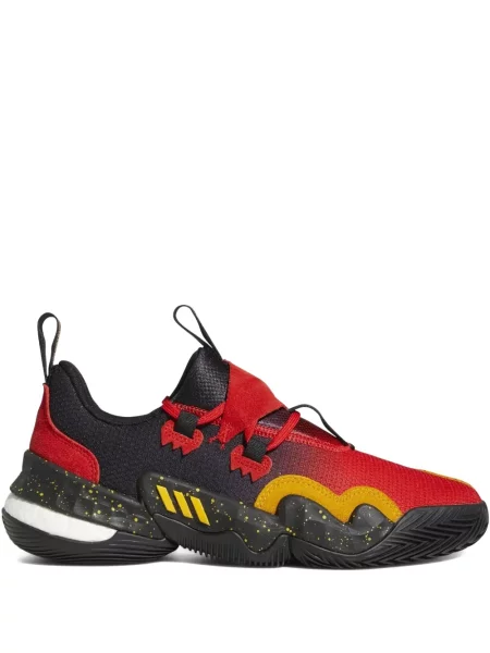 Sneakersy Adidas Forum do biegania zamszowe z dekoltem w serek szare