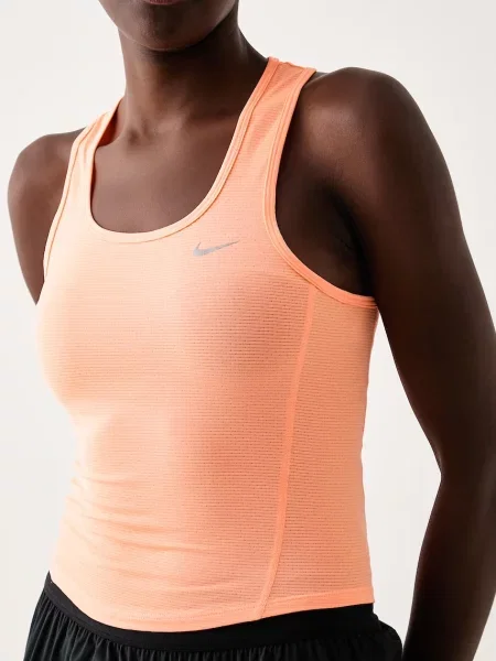 Nike спортен топ дамски Tempo Dri-FIT оранжево