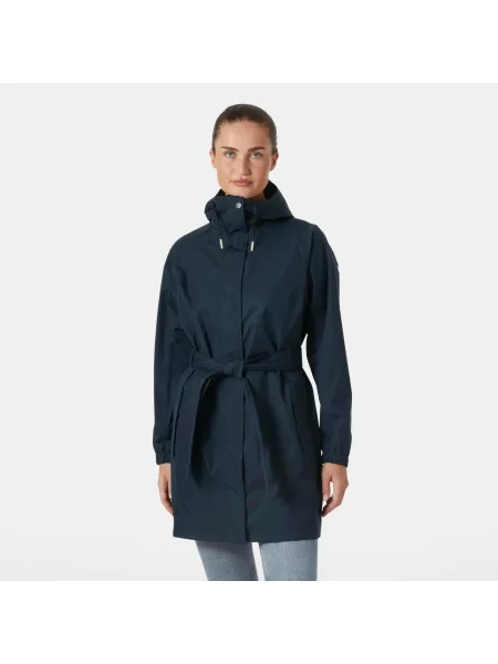 Kurtka wodoodporna Helly Hansen Hh Classics Trench niebieska