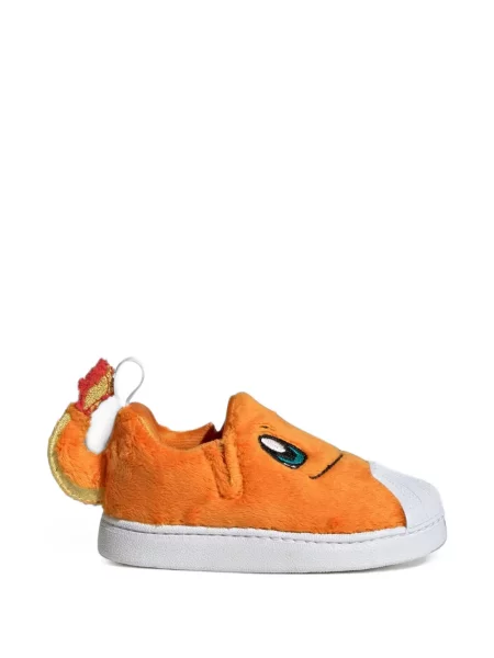 Sneakersy dziecięce Adidas Superstar pomarańczowe